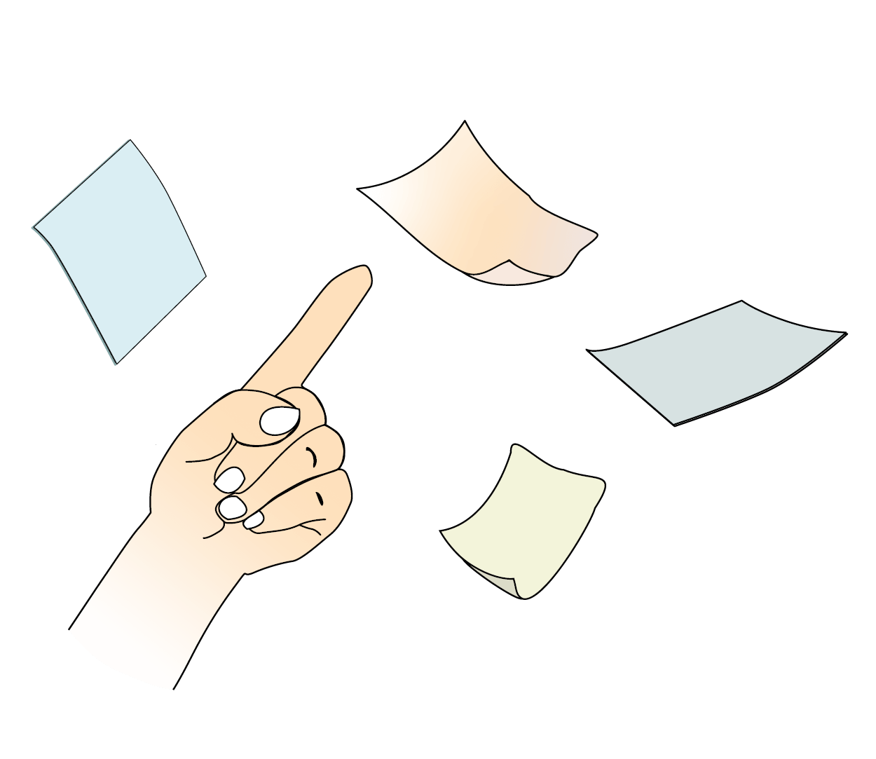 Etiketten - Papier