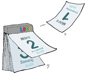 Abreisskalender