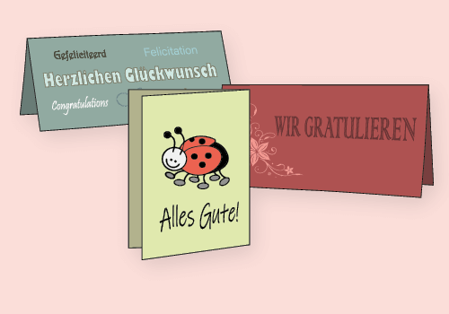 Karten - Glückwunsch